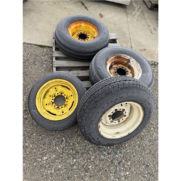 Assorted tires