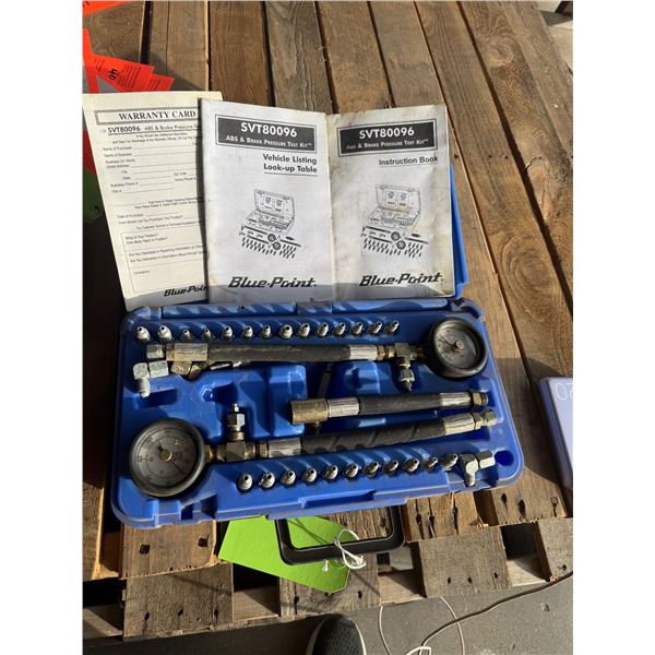 Blue point ABS and brake pressure test kit