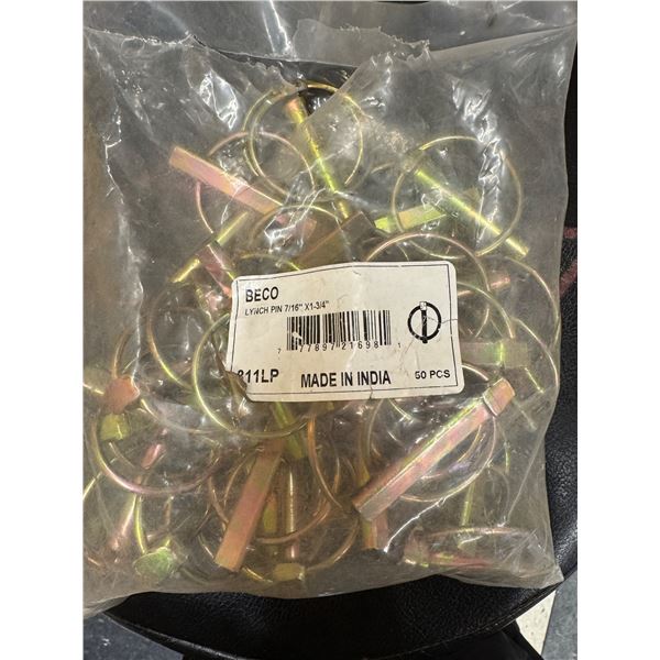 LYNCH Pin  7/16 inch x 1 3/4"