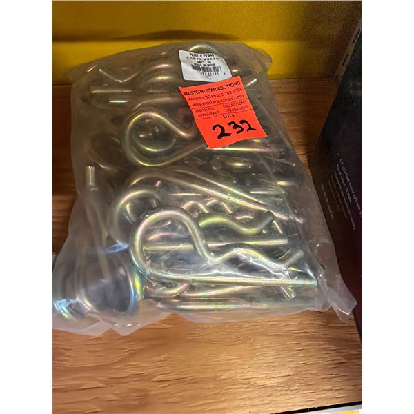 R clip pins  5/16 x 3–1/2