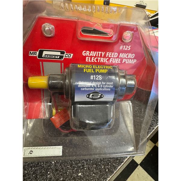 Gravity seed, micro electric fuel pump