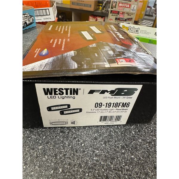 Westin LED lighting 6.3 inch LED auxiliary lights