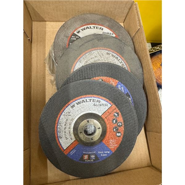 Walter all steel disc 7" x 1/4"