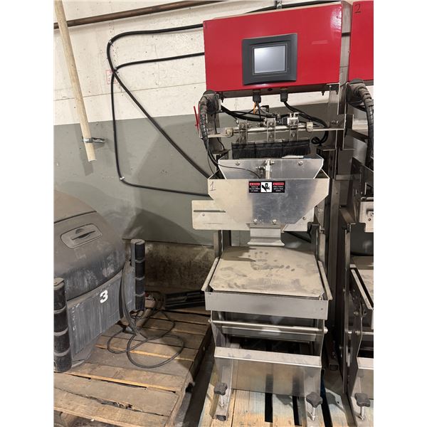 Flex fill model ff-2000 clam shell bagger/cherry bag filler