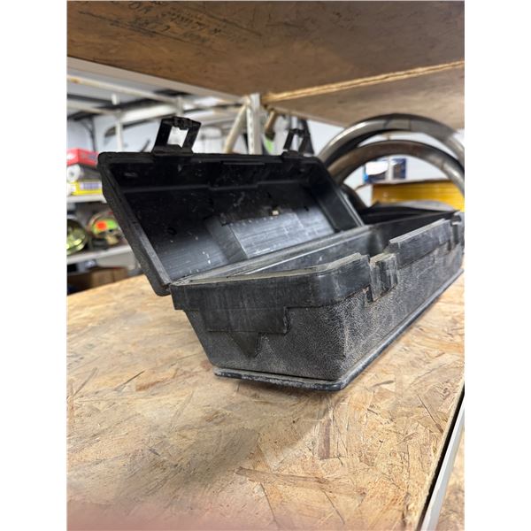 Metal box with light