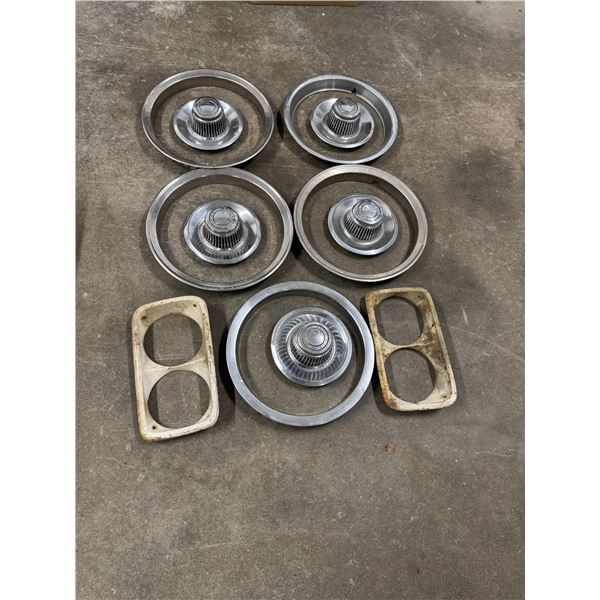 Hubcaps and light housing