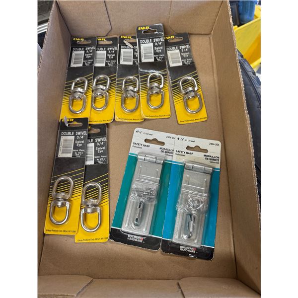 Double swivel three-quarter inch swivel Eyes and safety hasp