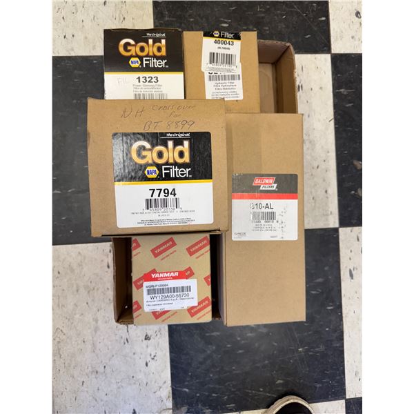 Power steering filters and other filters