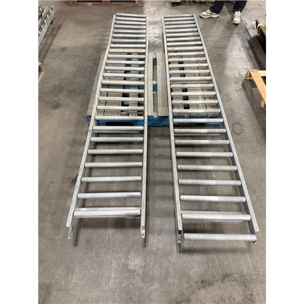 Rolling  belt measures 120 1/2 inches and 114" x 18"