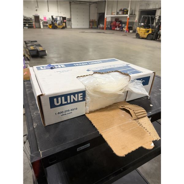 Uline trash liners