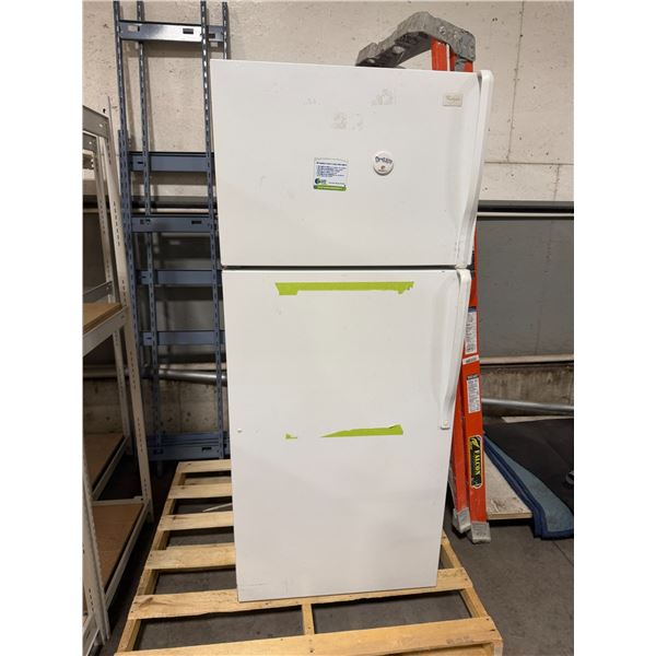 Whirlpool fridge 28" x 29" x 65 1/2" tall