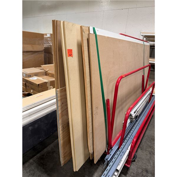 Shelving parts? Cart not included.