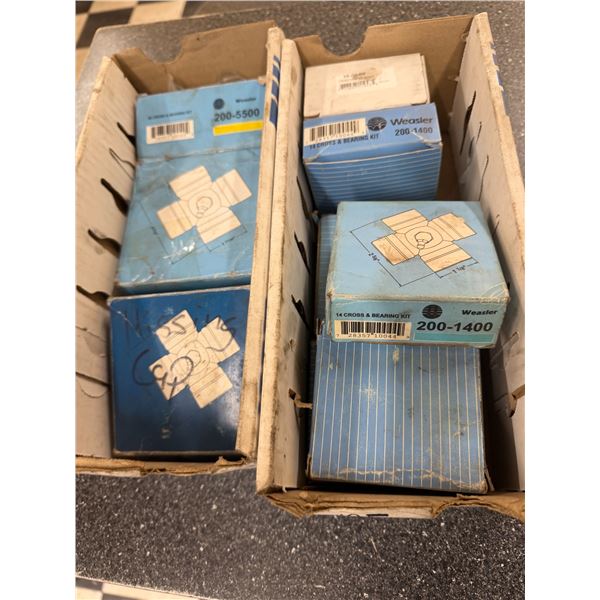 Cross kits and bearing kits