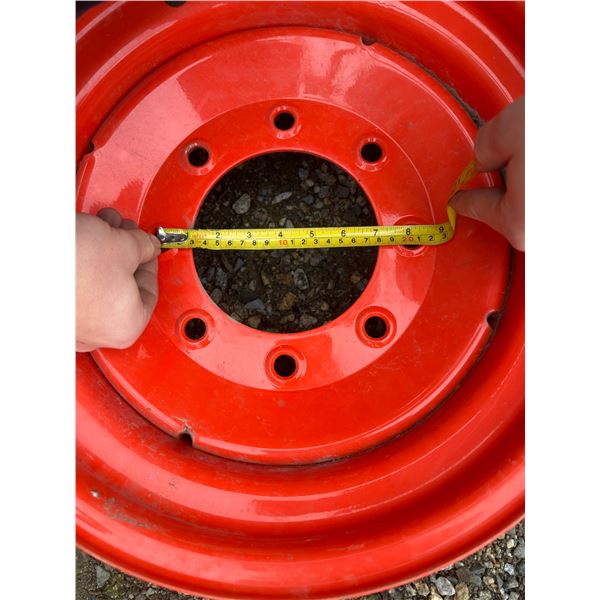 Kabota Rims orange set of 2