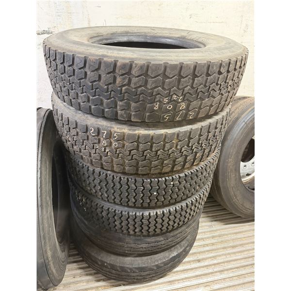 Michelin tires 275/80 R 22.5 pilot XDHT  MS (4)