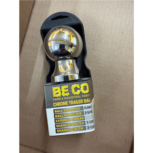 Chrome trailer Ball five 2–5 16 inch