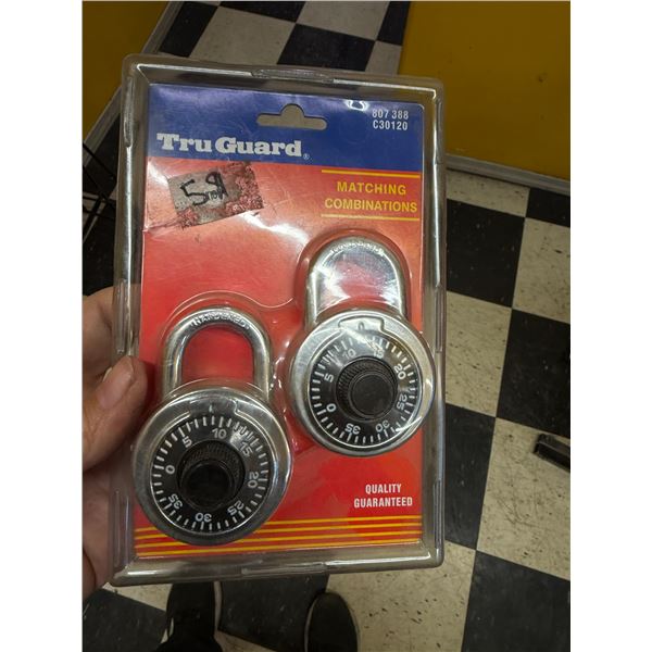 Matching combination locks
