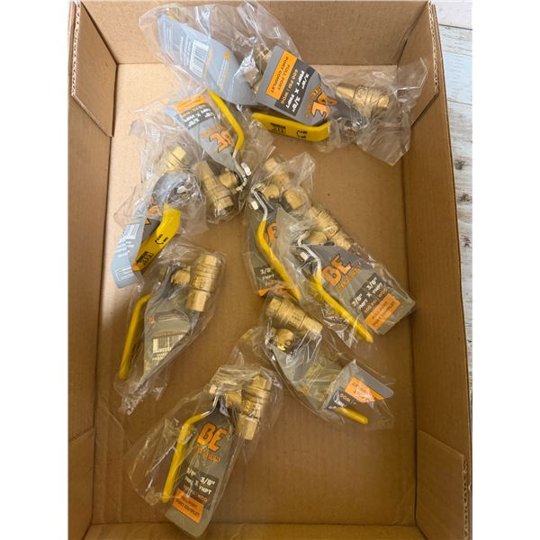 3/8" x 3/8 inch valves