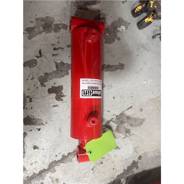 Shur Lift hydraulic cylinder, specifically a 3-1/2 in. bore threaded head implement cylinder.