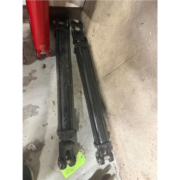 Pair of hydraulic cylinders