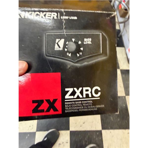 Kicker ZXRC remote base control