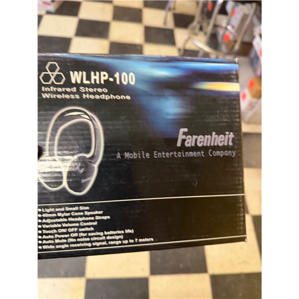 Fahrenheit WLHP – 100 infrared stereo wireless headphones