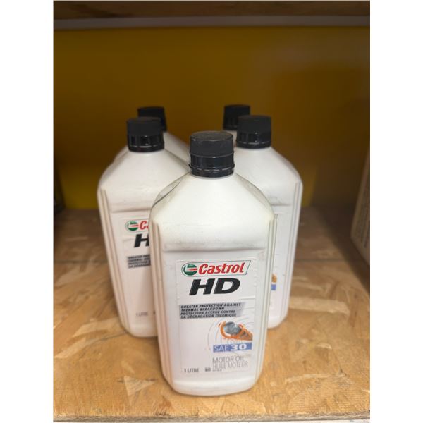 5 Castro HD motor oil SAE 30