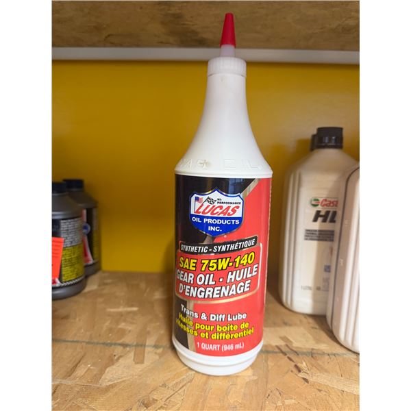 Lucas 75W 140 gear oil 1 quart