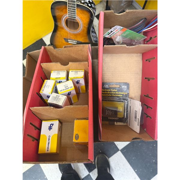 Relays and coils, electronic, flasher, etc.