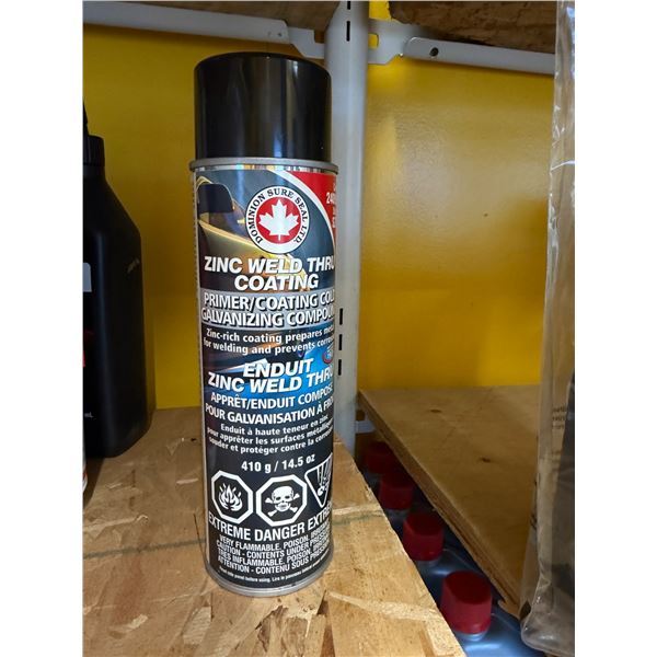 Zinc weld through coding primer/coding cold