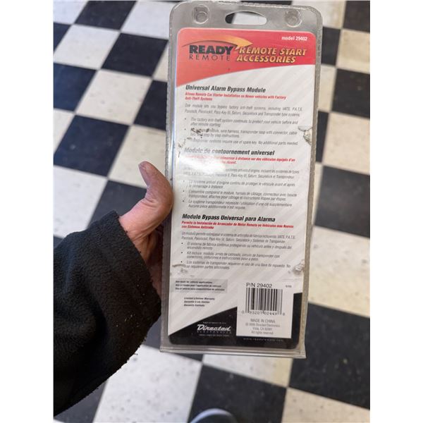 Ready, remote remote start accessories