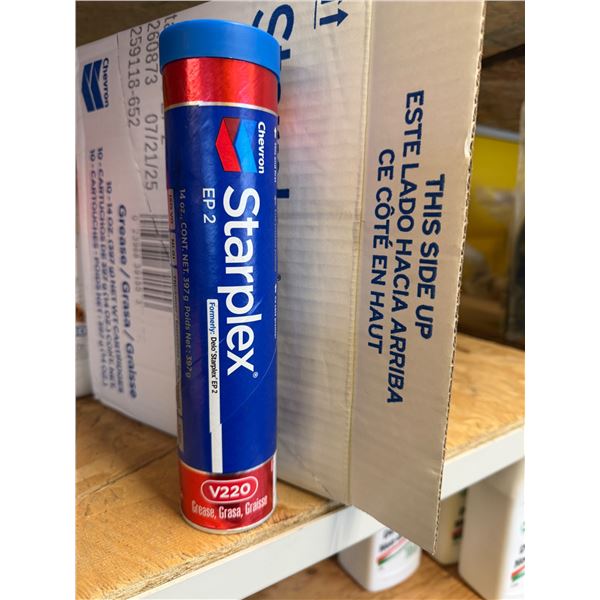 6 tubes of Starplex, EP two Chevron Greece