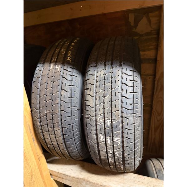 2 tire tires ST21 575R 14