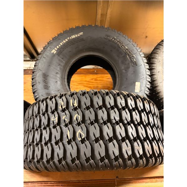 2 tires 24 x 9.5 carlisle
