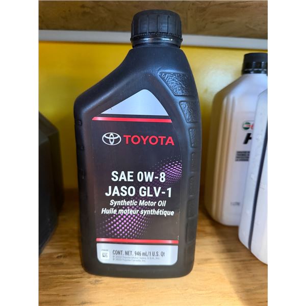 Toyota SAE0W – eight synthetic motor oil