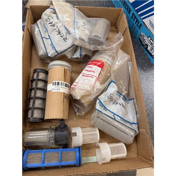 Hydro strainers spray systems