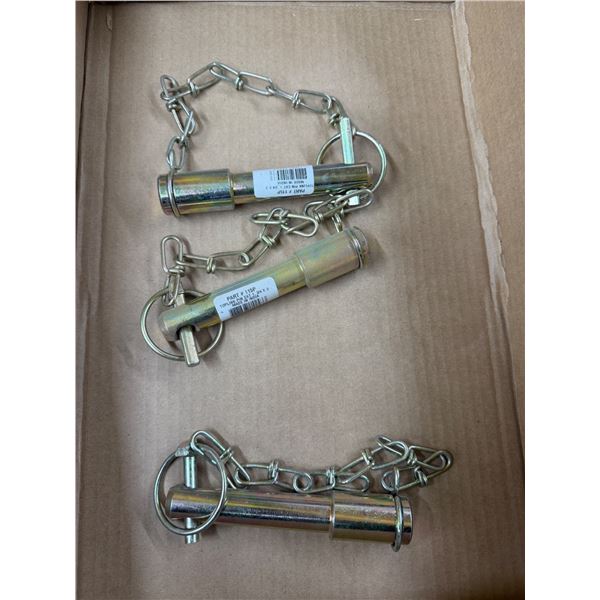 Top link pins, Cat 1, 3/4x3