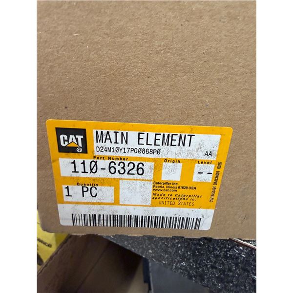 CAT main element part number 110–6326