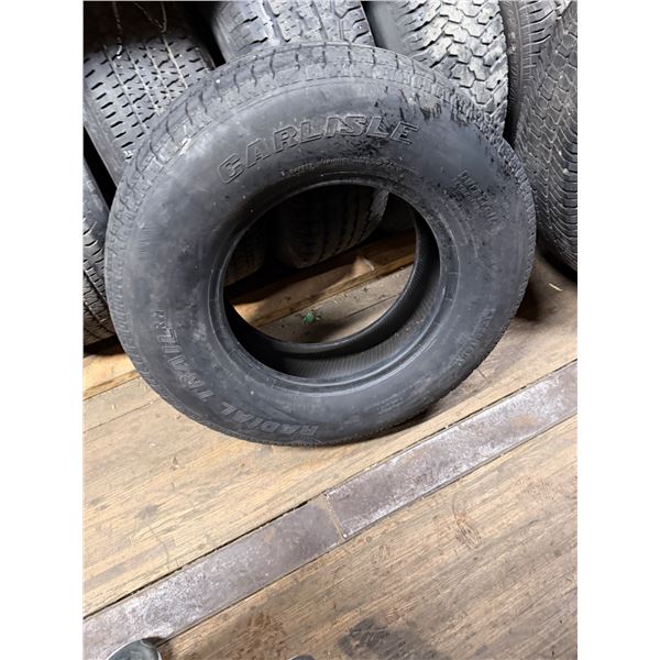 Carlisle Tire has defect 225/75 are 15