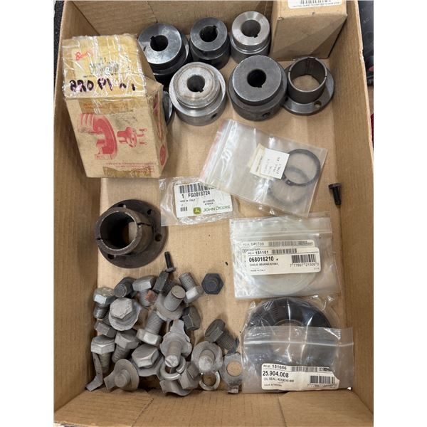 Shield bearings, split taper, John Deere part and other items