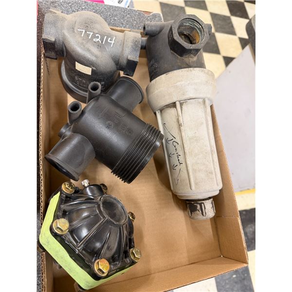 Strainers and other items