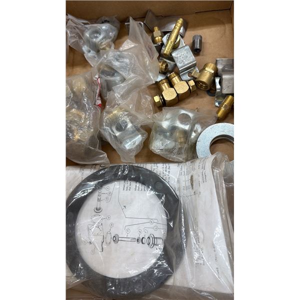 Brass fittings, etc.