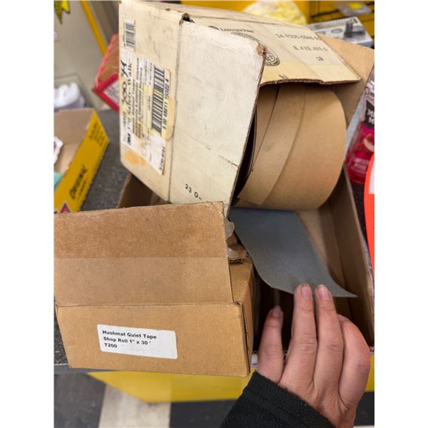 Hush, Matt, quiet tape and other item