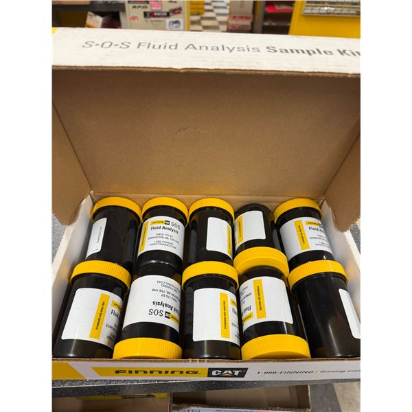 Fluid analysis Containers sample kits