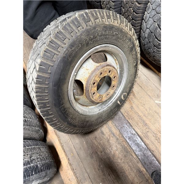 Studded tires 215/85 or 16 on rims (3)