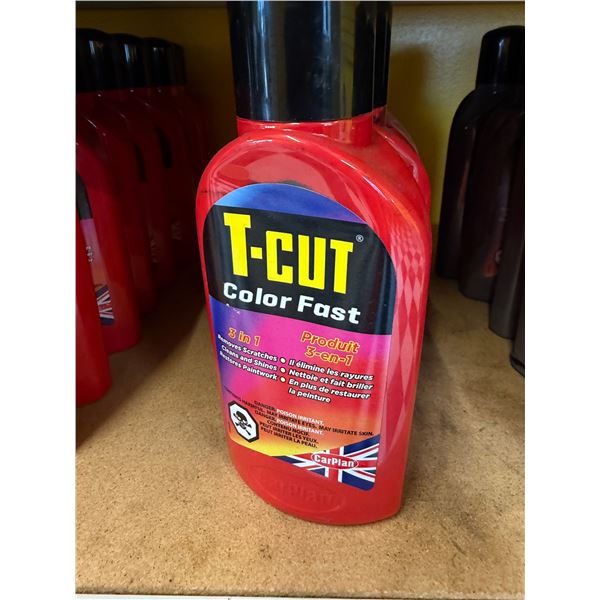 T – cut color fast three and one removed scratches, cleans, and shines and restore paint wo