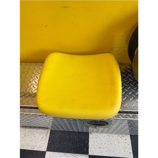 Tractor seat, cushion