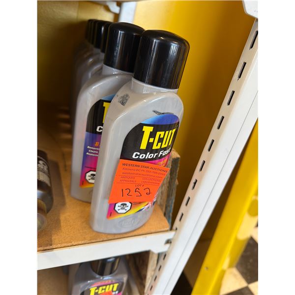 T – cut color fast three and one removed scratches, cleans, and shines and restore paint wo