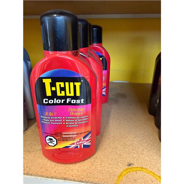 T – cut color fast three and one remove scratches, cleans, and shine restores paint work (6