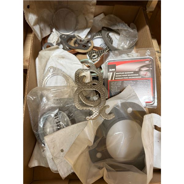 Muffler, bandage and assorted gaskets